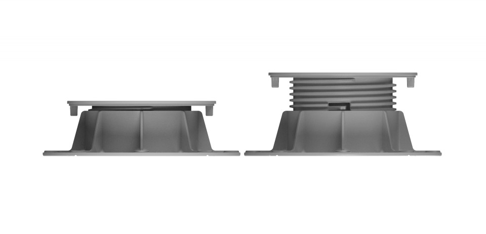 Plot / Piedestal / Suport reglabil pentru gresie / pardoseli inaltate, inaltime variabila 52-82 mm – XLEV-L-B3 52-82