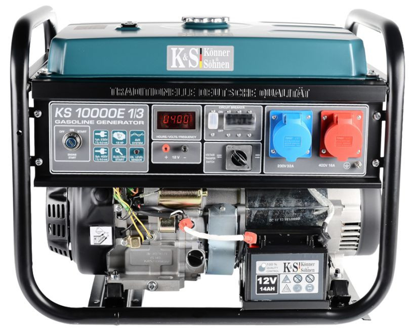 Generator de curent 8 kW benzina PRO – Konner & Sohnen – KS-10000E-1/3 albertool imagine noua