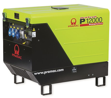 Generator de curent monofazat P12000 +AVR, 10,7kW – Pramac albertool imagine noua