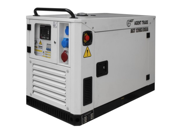 Generator diesel de curent, insonorizat AGT 12003 DSEA AGT imagine noua
