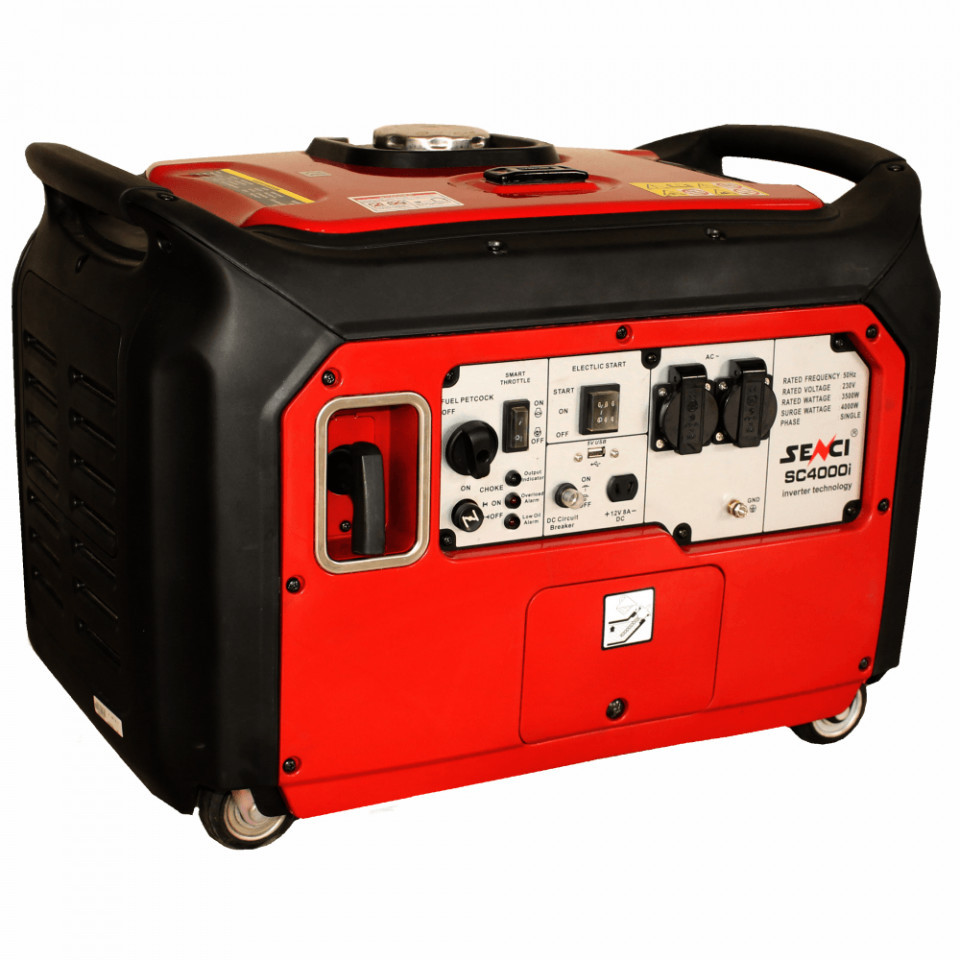 Generator inverter senci SC-4000i, Putere max. 4.0 kW, 230V, AVR de la albertool imagine noua