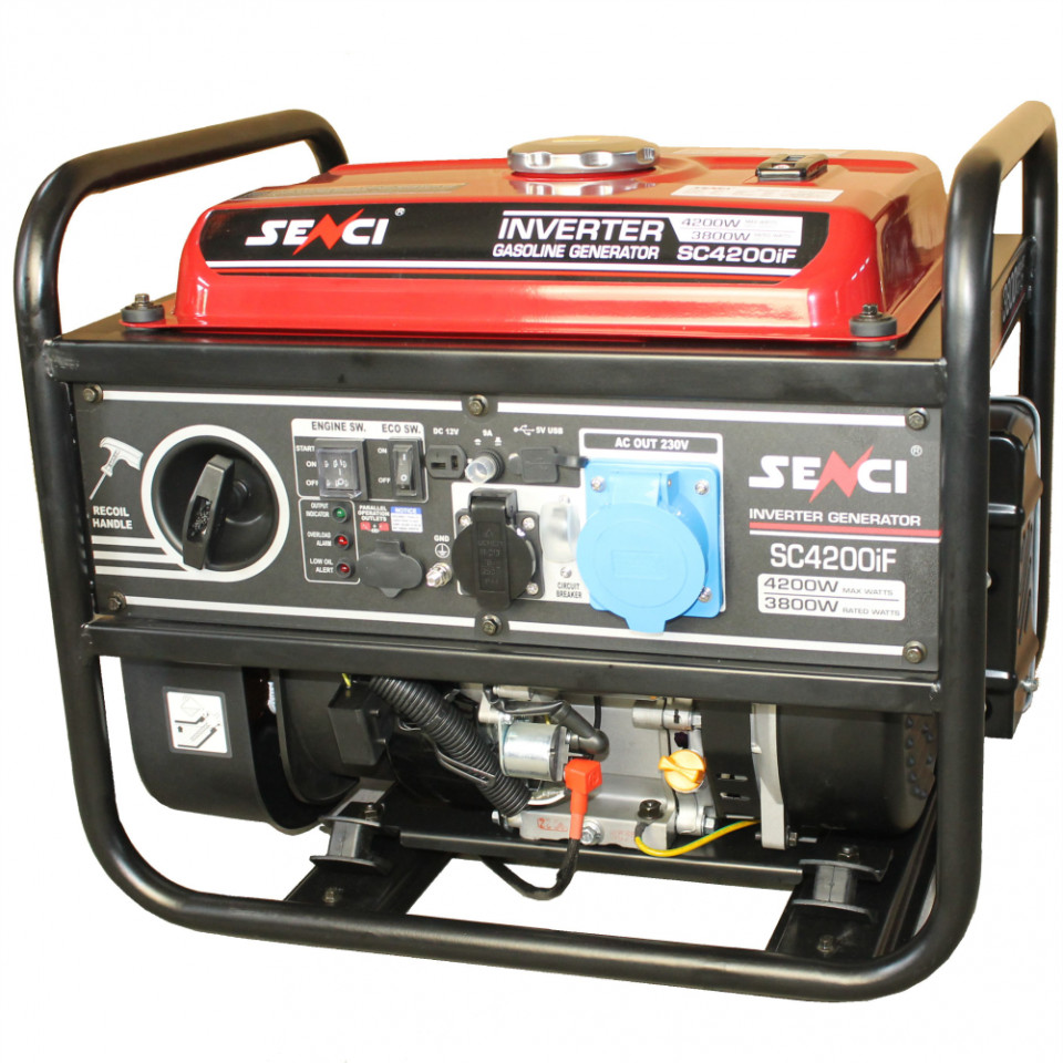 Generator inverter Senci SC-4200iFE, Putere max. 4.2 kW, 230V, AVR SENCI albertool.com