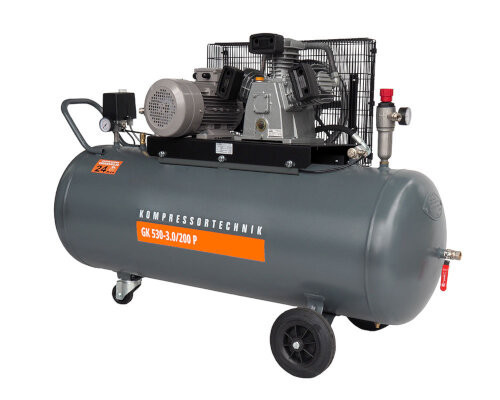 Compresor cu piston – Profesional 3kW, 530 L/min – Rezervor 200 Litri – WLT-PROG-530-3.0/200 Walter albertool.com