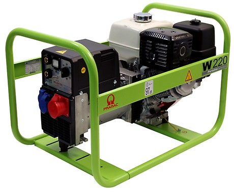 Generator de curent si sudura W 220 TDC, 5,5kW – Pramac albertool imagine noua