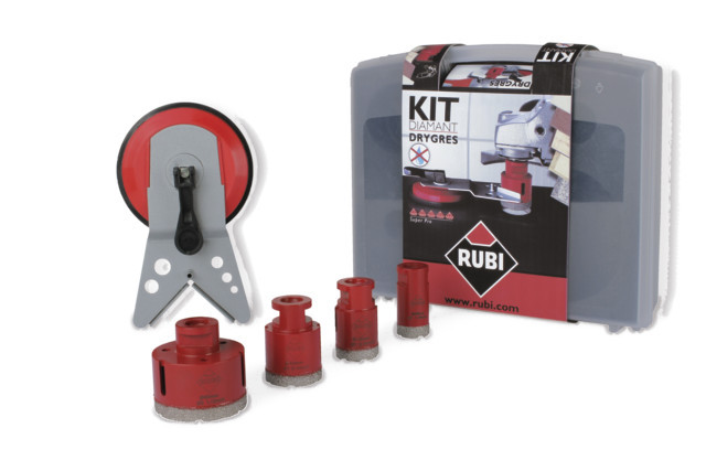 Kit carote diamantate DryGres 28, 35, 43, 68mm, 4buc. – RUBI-50917 28 imagine 2022