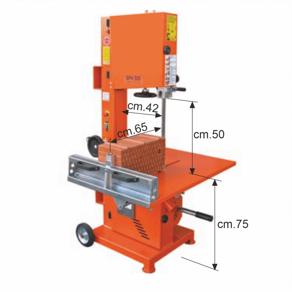 Masina de taiat BCA Caramida inaltime de taiere 500 mm, avans controlat TSC505