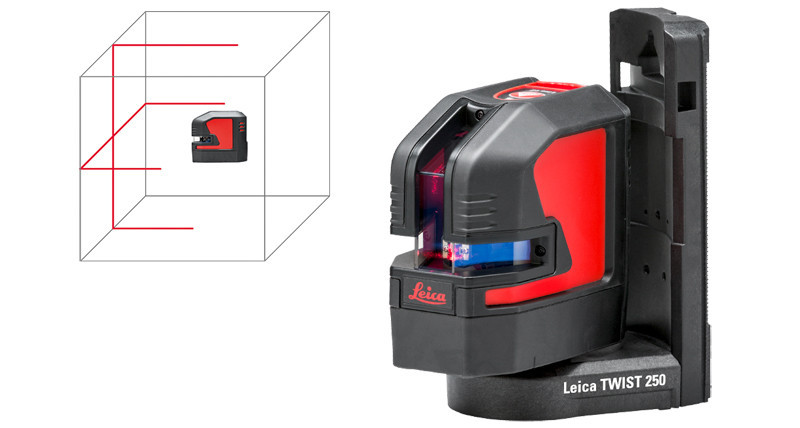 Nivela Laser cu linii in cruce, Lino L2 - Li-Ion - TWIST250 - Leica-864413