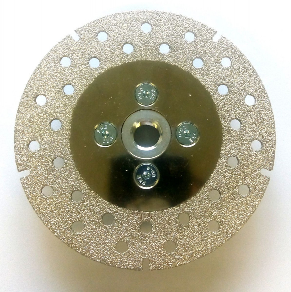 Disc diamantat (galvanizat) pt. taiat si slefuit CDP 115 SuperPremium – taiere uscata 115