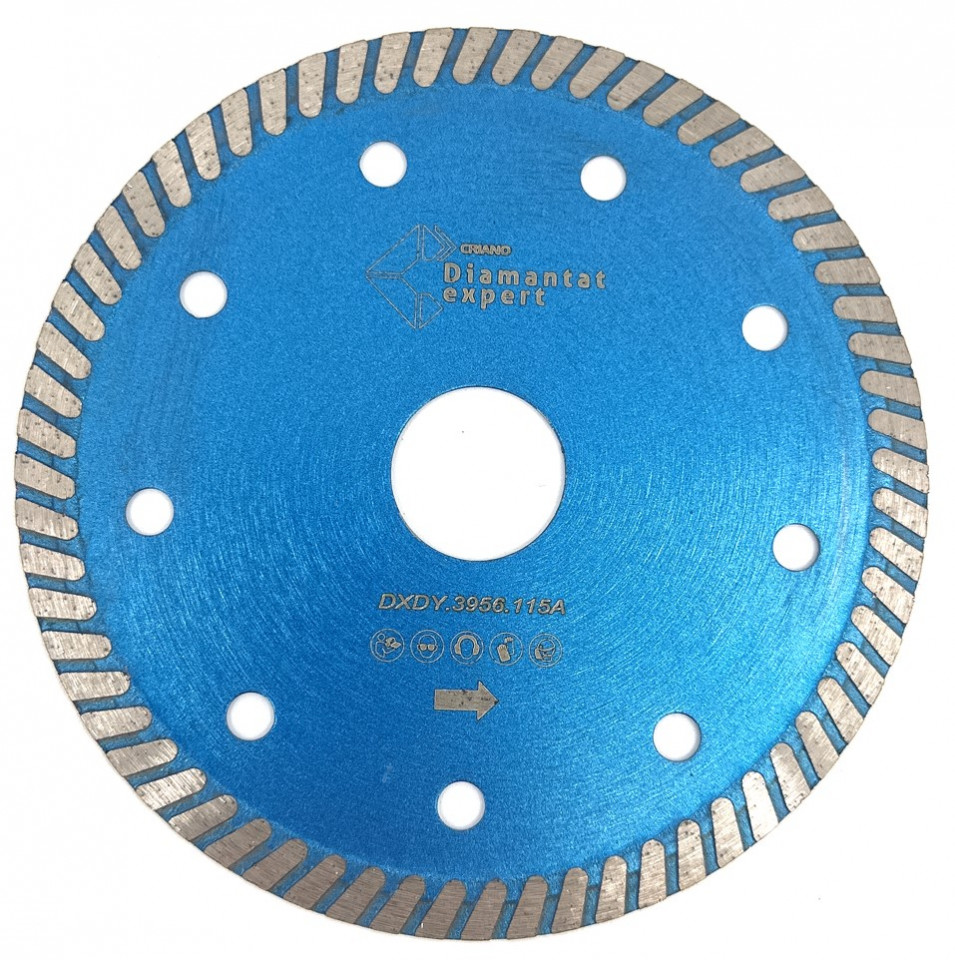 Disc DiamantatExpert pt. Gresie ft. dura portelanata, Granit – Turbo 150×25.4 (mm) Premium – DXDY.3956.150 150x25.4 imagine 2022