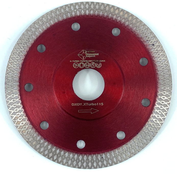 Disc DiamantatExpert pt. Portelan dur & Gresie ft. dura 115×22.2 (mm) Premium – DXDY.XTURBO.115 albertool imagine noua