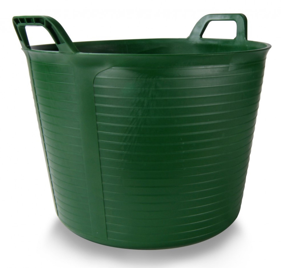Galeata FLEXTUB din plastic verde Nr.3 (40 L) – RUBI-88728 (40
