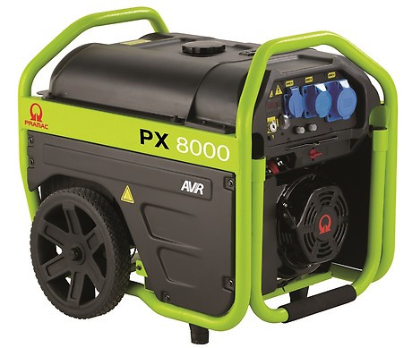 Generator de curent monofazat PX8000, 5,4kW – Pramac albertool imagine noua