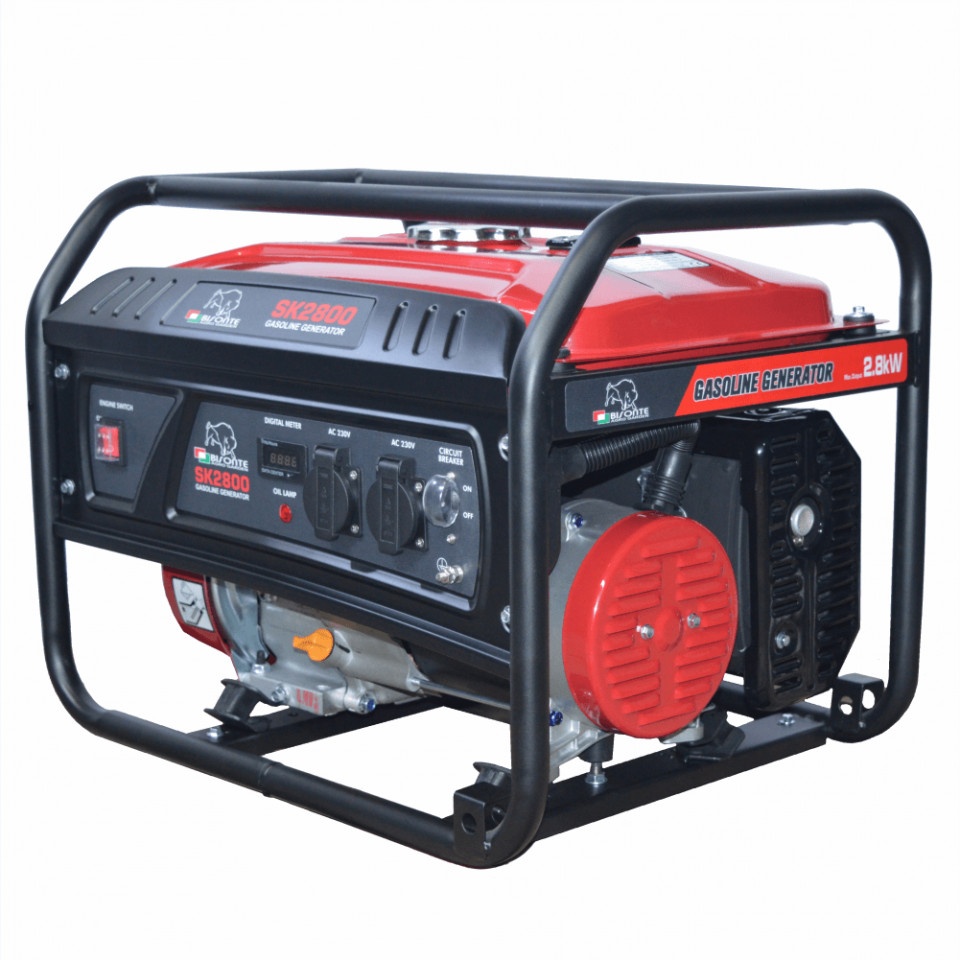 Generator de curent monofazat SK2800, Putere max. 2,8 kW, 230V, AVR, motor benzina