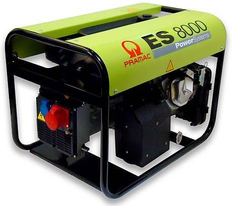 Generator de curent trifazat ES8000 +AVR, 6.6kW – Pramac albertool imagine noua