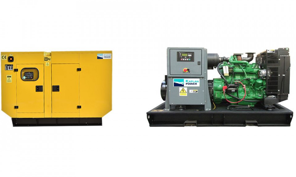 Generator stationar insonorizat DIESEL, 1100kVA, motor SDEC, Kaplan KPS-1100 1100kVA