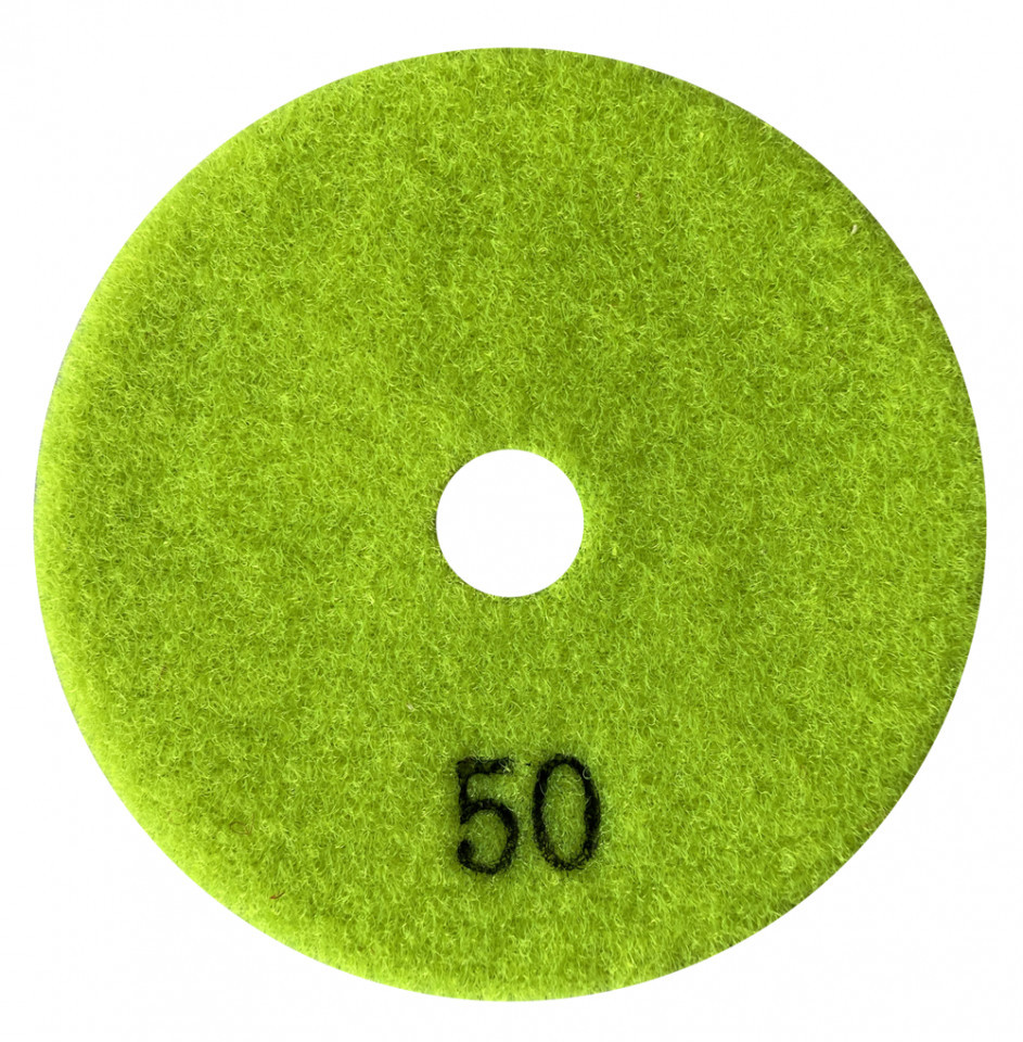 Paduri / dischete diamantate pt. slefuire uscata eco #50 Ø125mm - dxdy.ecopad.125.0050