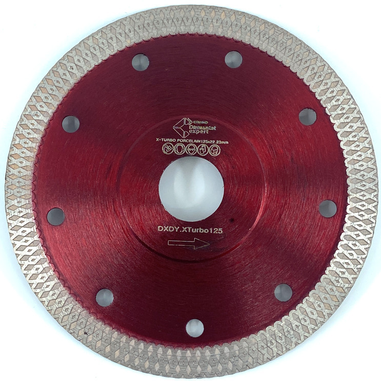 Disc DiamantatExpert pt. Portelan dur & Gresie ft. dura 125×22.2 (mm) Premium – DXDY.XTURBO.125 125x22.2