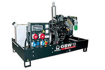 Generator de curent stationar insonorizat 7.5 kW, GBW10Y - Pramac