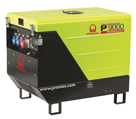 Generator de curent trifazat P9000 +AVR +CONN +DPP, 8,5kW – Pramac albertool imagine noua
