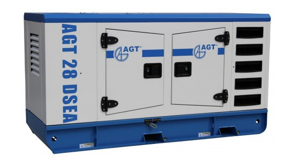 Generator diesel de curent, insonorizat AGT 28 DSEA AGT