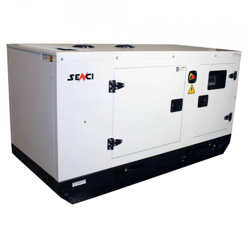 Generator Insonorizat SCDE 19i-YS-ATS, Putere max. 19 kVA, Putere max. 19 kVA, 400V, AVR cu automatizare