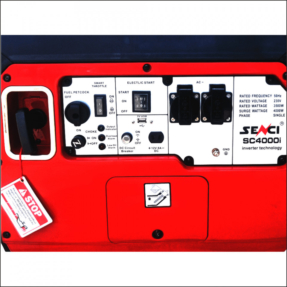 Generator inverter senci SC-4000i, Putere max. 4.0 kW, 230V, AVR