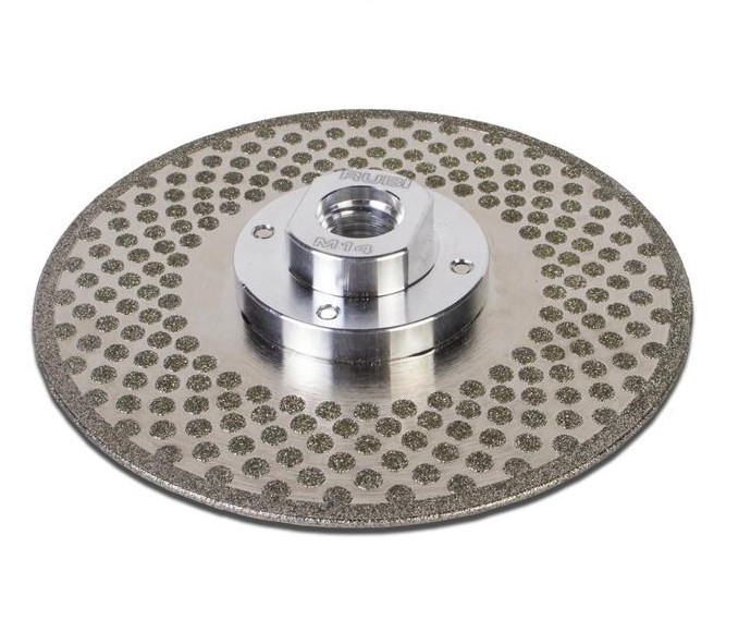 Disc diamantat galvanizat pt. taiat si slefuit 125mm, ECD 125 2in1 SuperPro - RUBI-31965