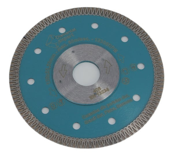 Disc DiamantatExpert pt. Ceramica dura, portelan, gresie 125×22.2 (mm) Super Premium – DXDH.3901.125 albertool imagine noua
