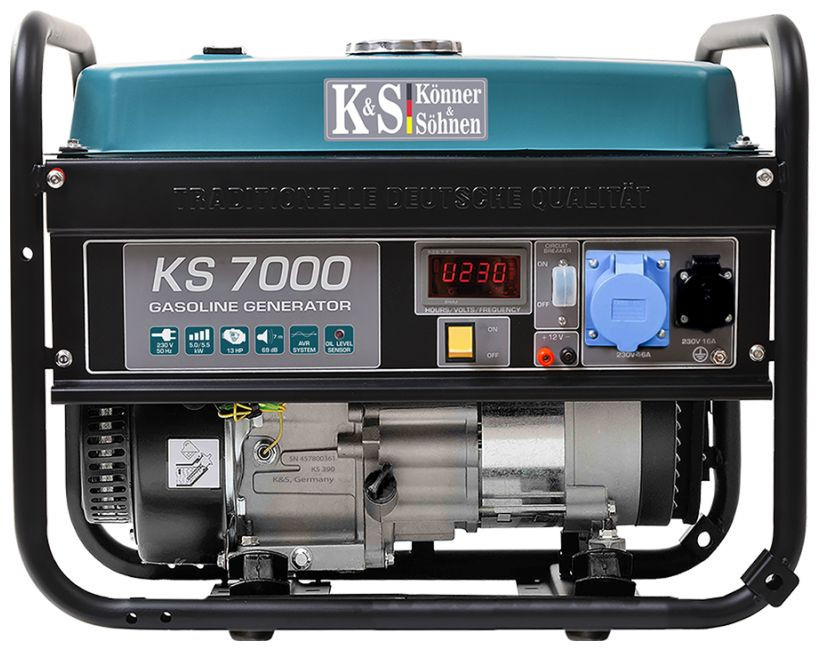 Generator de curent 5.5 kW benzina PRO – Konner & Sohnen – KS-7000 5.5