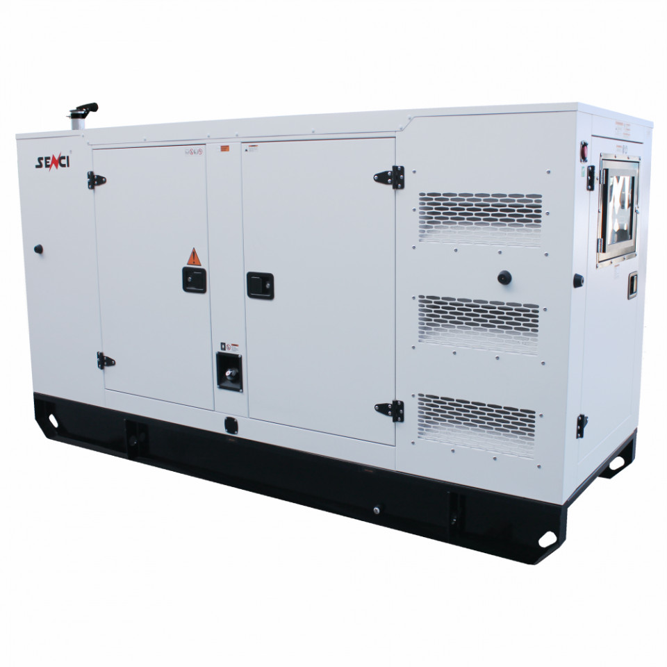 Generator de curent Insonorizat Senci SCDE 125YS-ATS, Putere max. 100 kW, 400V, AVR, ATS albertool imagine noua