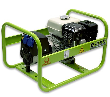 Generator de curent monofazat E4000, 3.1kW – Pramac Pramac albertool.com