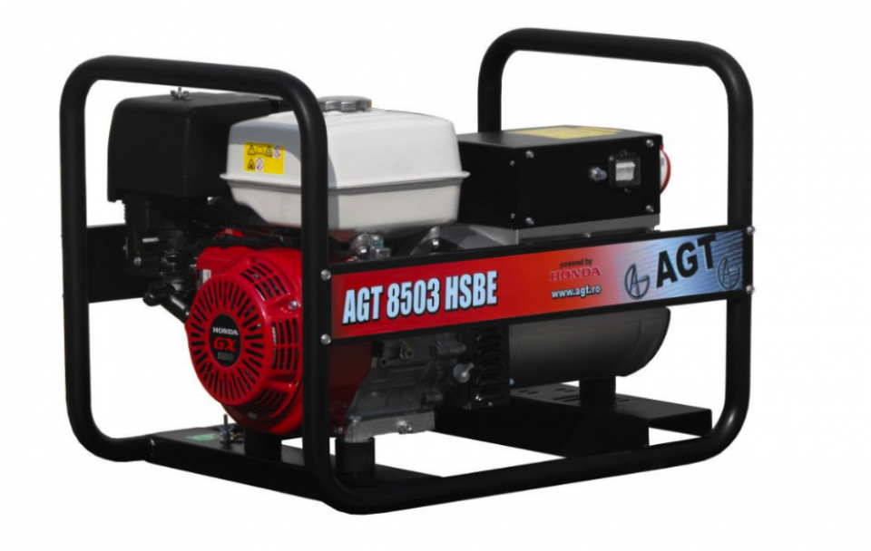 Generator de curent trifazat 6.4kW, AGT 8503 HSBE AGT