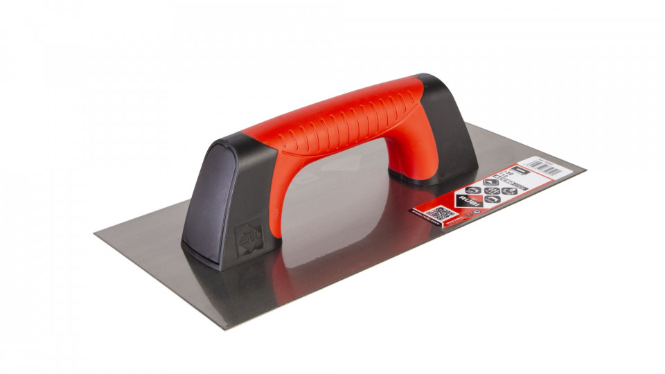 Gletiera dreapta din otel cu maner rubiflex, 30cm - rubi-75950