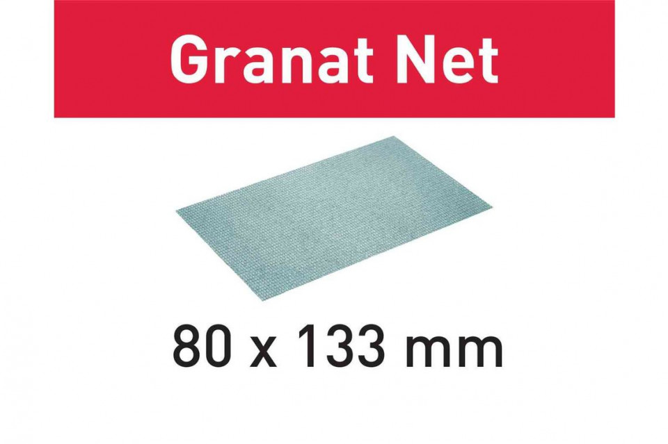 Material abraziv reticular STF 80x133 P100 GR NET/50 Granat Net