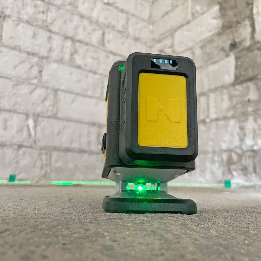 Pachet Laser verde în cruce (2 x 360°), Bluetooth cu trepied - Nivel System-CL2G