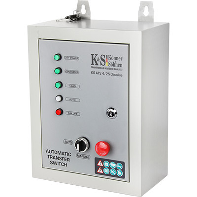 Panou de automatizare pt. Generatoarele Inverter Konner & Sohnen (conector 8pini) – KS-ATS-4/25-GAS 8pini)