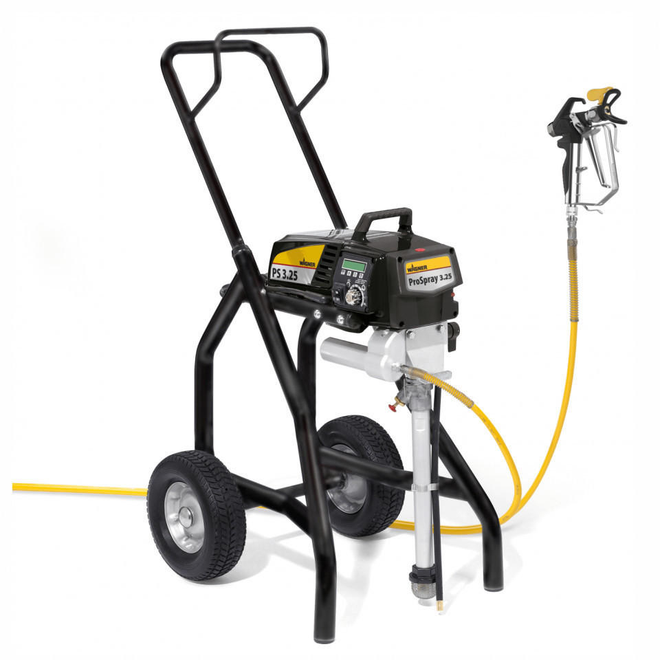 Pompa airless Wagner ProSpray 3.25 Airless Spraypack cart, debit material 2.6 l/min, duza max. 0,027“, motor electric 1.1 kW 0027“ imagine 2022