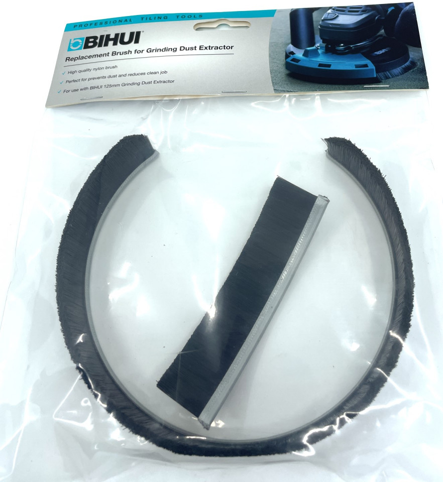 Set de perii de schimb pentru sistem de extractie praf dcwde5, 125mm - bihui-dcwdeb