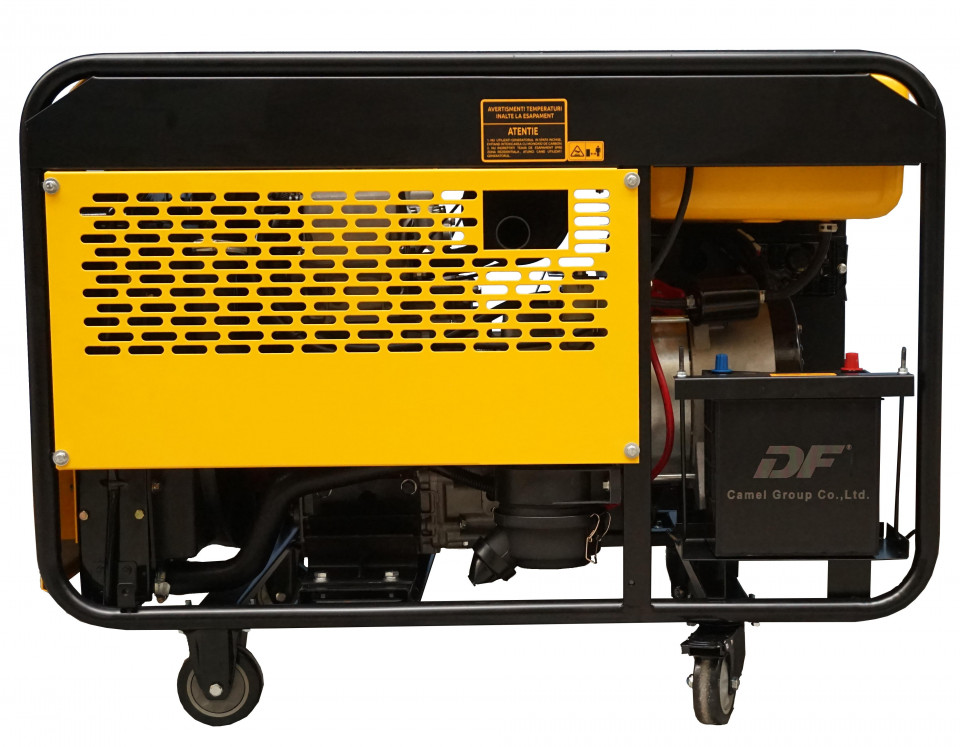 Stager YDE12E Generator open frame 10kW, monofazat, diesel, pornire la cheie