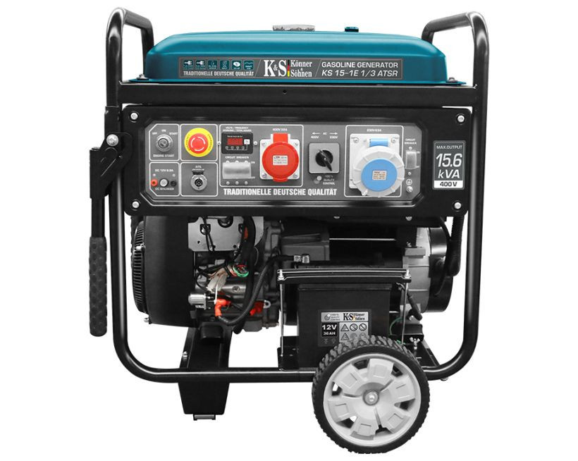 Generator de curent 11.5 kW benzina PRO – Konner & Sohnen – KS-15-1E-1/3-ATSR de la albertool imagine noua