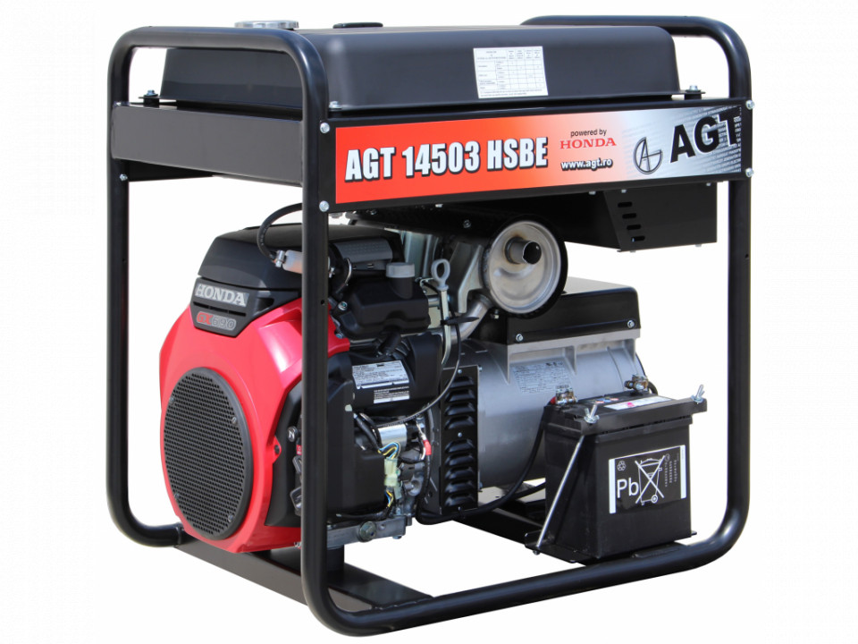 Generator de curent trifazat 10.8kW, AGT 14503 HSBE R16 AGT poza 2022