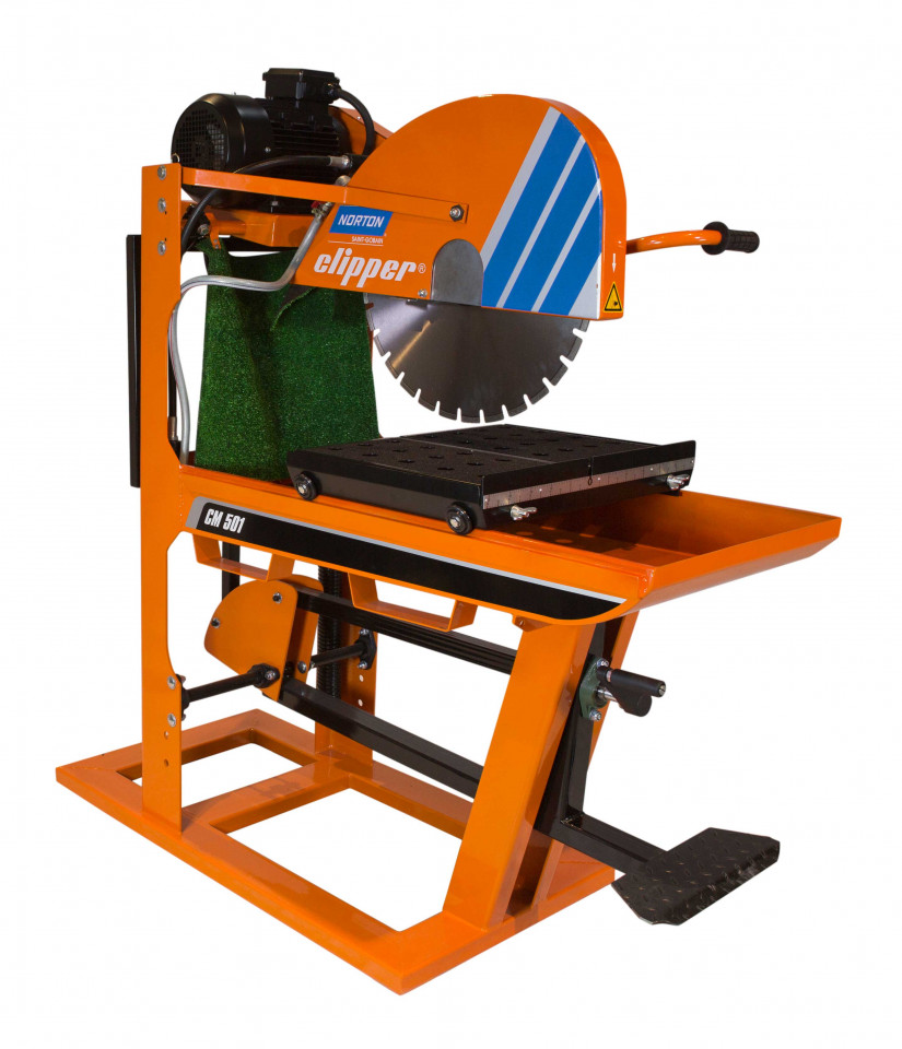 Masina pentru debitat materiale de constructii cm501 major, 3.55.3, 400v - norton clipper