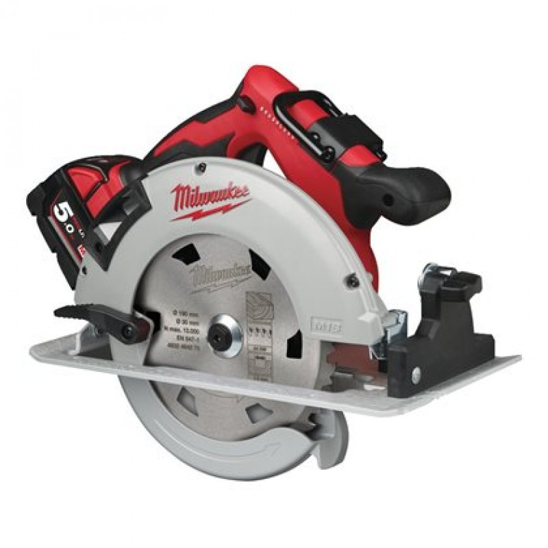 Fierastrau circular Milwaukee cu acumulator MODEL M18 BLCS66-502X, 190MM 190mm