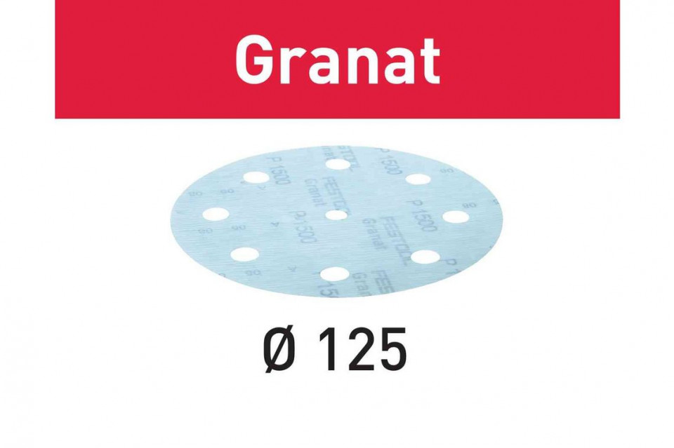 Foaie abraziva STF D125/8 P1500 GR/50 Granat albertool.com