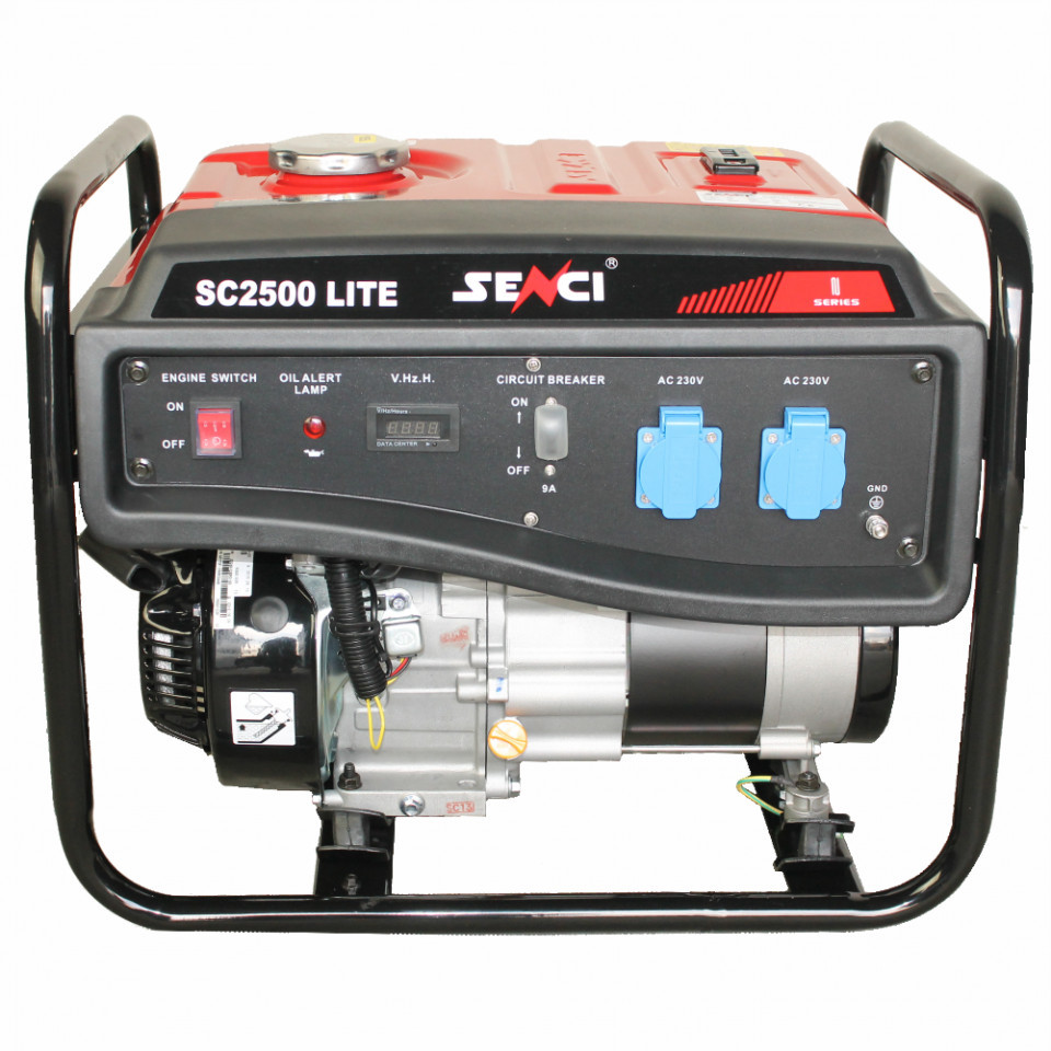 Generator curent monofazat Senci SC-2500 LITE, Putere max. 2.2 kW albertool imagine noua