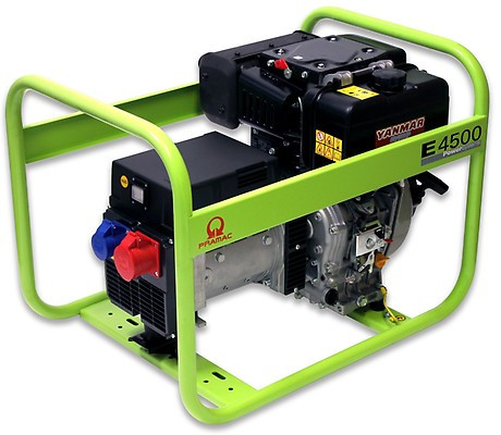 Generator de curent trifazat E4500, 3.7kW – Pramac Pramac albertool.com