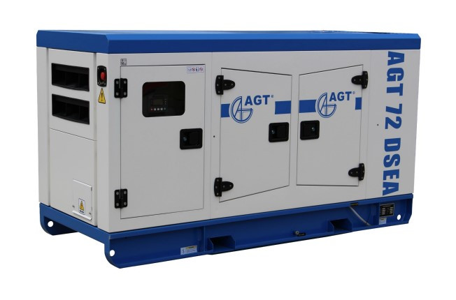 Generator diesel de curent, insonorizat AGT 72 DSEA AGT