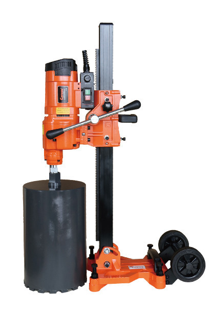 Masina de carotat industriala pt. beton armat si materiale dure Ø500mm, 5.58kW, stand reglabil la unghi inclus – CNO-CK-950/3BE albertool imagine noua