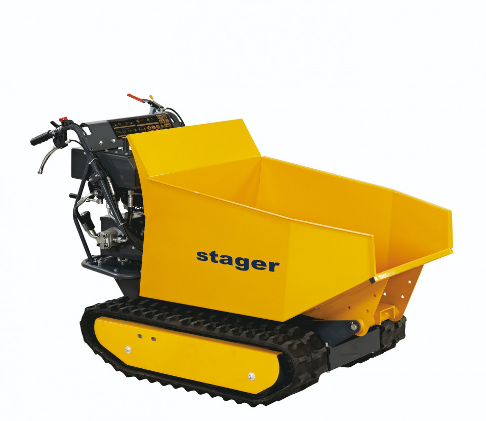 Stager RMT500S roaba cu motor termic 6.5CP, 500kg, senile 500kg imagine 2022