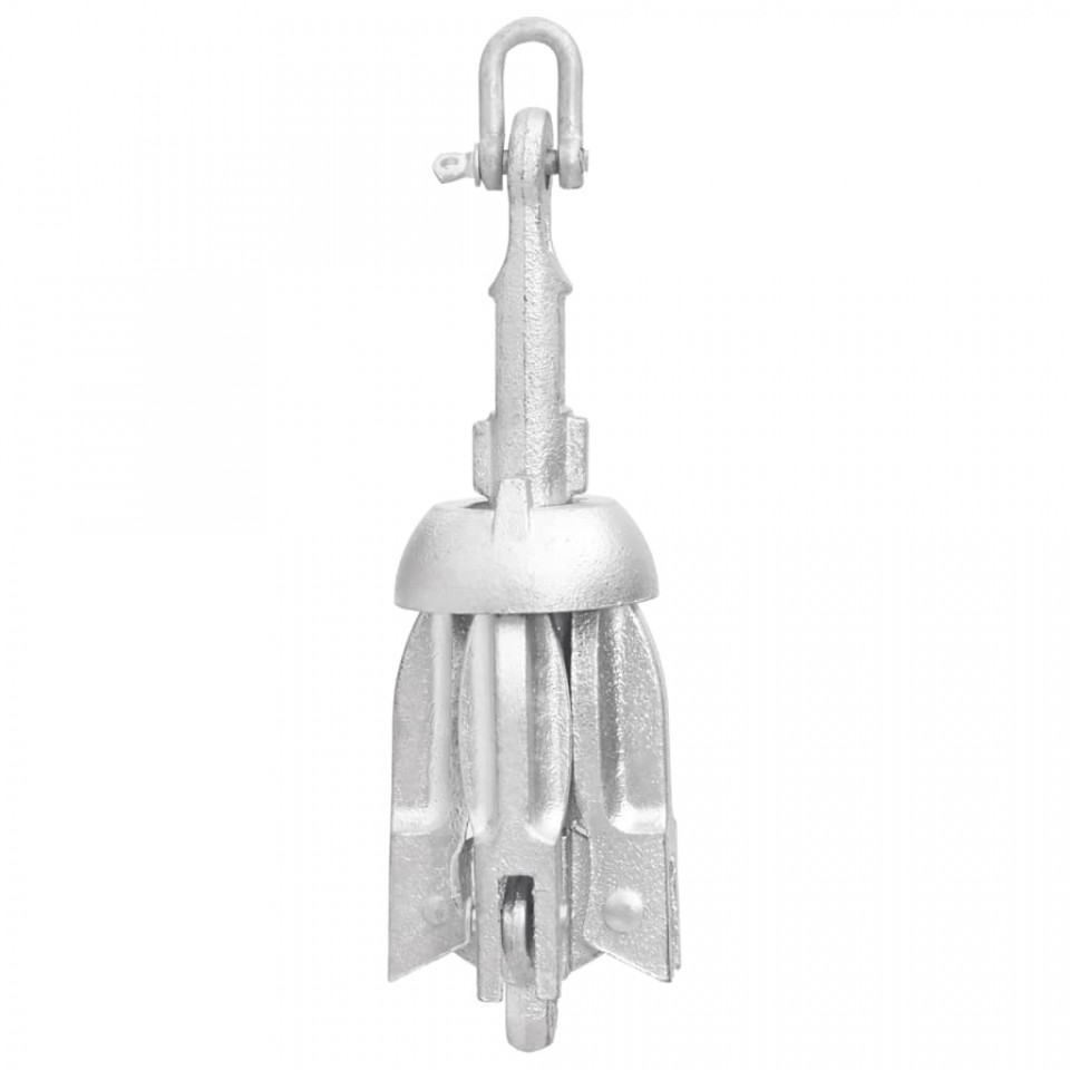 Ancoră pliabilă argintie 0,7 kg, fier maleabil